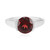 Anello in argento con Granato Mozambico