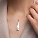 Mother of Pearl Silver Pendant