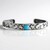 Bracciale in argento con Turchese Sleeping Beauty (Desert Chic)