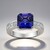 Anello in oro con Tanzanite AAA (CIRARI)