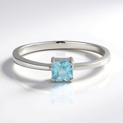 Anello in argento con Zircone Ratanakiri