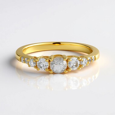 Anillo en plata con Zircón