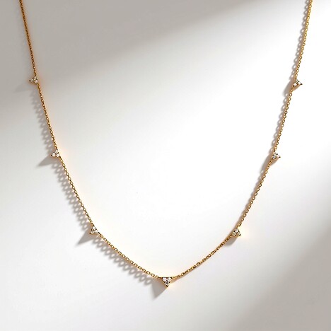 Collana in oro con Diamante SI1 (H)