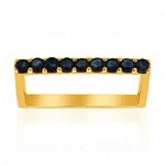 Anello in argento con Zaffiro Blu