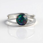 Anello in argento con Opale Mezezo (de Melo Essence)