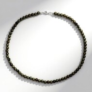 Collar en plata con Pirita