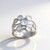 Anello in argento con Zircone (Adela Silber)