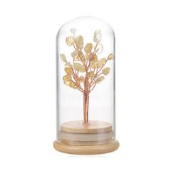 Accesorio en latón con Citrino