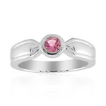 Anello in argento con Tormalina Rosa Brasiliana (Pallanova)