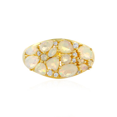 Anillo en plata con Ópalo de Welo