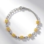 Bracciale in oro con Diamante Giallo SI2 (CIRARI)