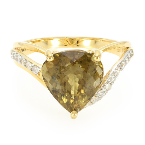 Bague en or et Tourmaline cuprifère (AMAYANI)