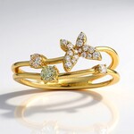 Anello in oro con Diamante Fancy SI2 (CIRARI)