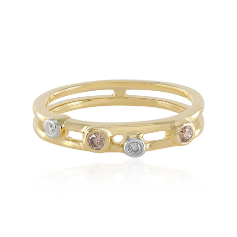 SI1 Champagner-Brillant-Goldring