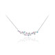 Collier en argent et Topaze bleu ciel
