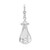 White Quartz Silver Pendant (Remy Rotenier)