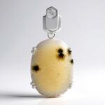 Ciondolo in argento con Agata Glitter