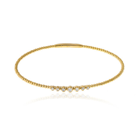 Brazalete en oro con Diamante I1 (H)  (CIRARI)