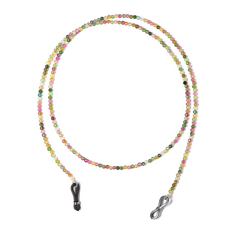 Zilveren accessoire met toermalijnen