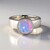 Anello in argento con Opale di Welo