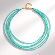 Collar en plata con Amazonita