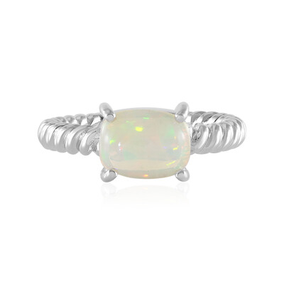 Anello in argento con Opale di Welo