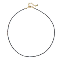 Collier en argent et Hématite noire