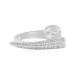 Bague en argent et Zircon (de Melo Essence)
