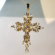 Collier en argent et Topaze blanche