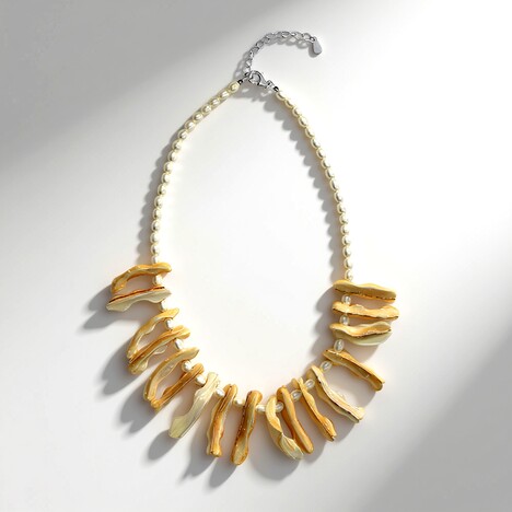 Collana in argento con Madreperla (TPC)