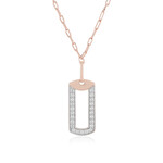 Collana in argento con Zircone (Adela Silber)