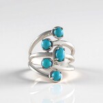 Anello in argento con Turchese Campitos (Faszination Türkis)
