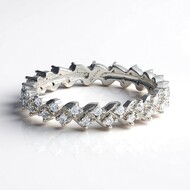 Anillo en plata con Zircón