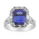 Anello in oro con Tanzanite AAA (CIRARI)
