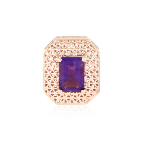 Ciondolo in argento con Ametista (MONOSONO COLLECTION)