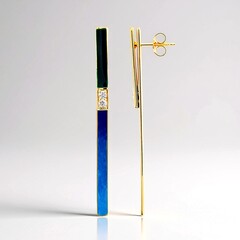 Orecchini in argento con Zircone (SAELOCANA)