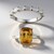 Anello in argento con Zircone Giallo