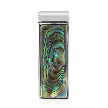 Abalone-Muschel-Silberanhänger (MONOSONO COLLECTION)