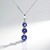 Collana in oro con Tanzanite AAA