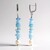 Brazilian Aquamarine Silver Earrings (Riya)
