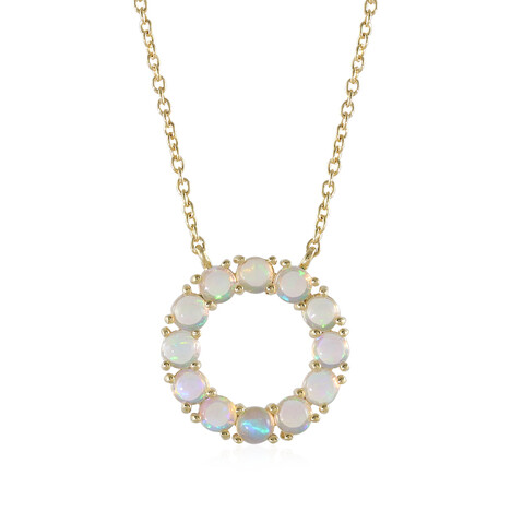 Welo-Opal-Silbercollier