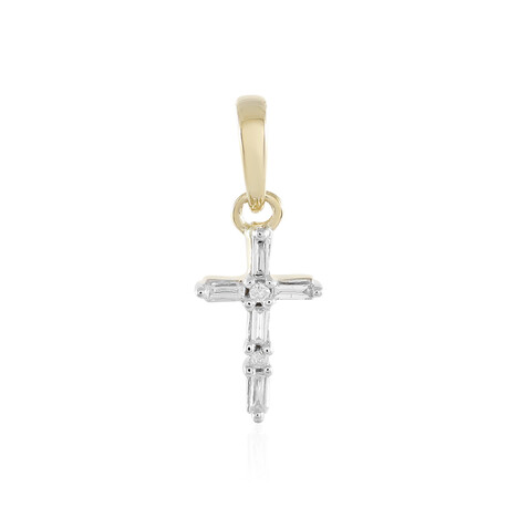 Colgante en oro con Diamante SI1 (H)