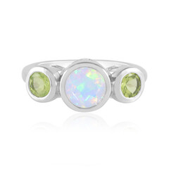 Anillo en plata con Ópalo de Welo (de Melo Essence)