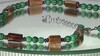 Collar en plata con Malaquita