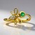 Anello in oro con Smeraldo Zambia AAA (CIRARI)