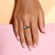 Anello in argento con Topazio Marambaia (de Melo)