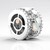 Ciondolo in argento con Opale di Welo (MONOSONO COLLECTION)