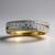 Anello in oro con Diamante IF (D) (Annette)