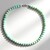 Collana in argento con Aragonite Blu