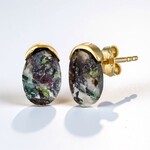 Orecchini in argento con Calcedonio Venus